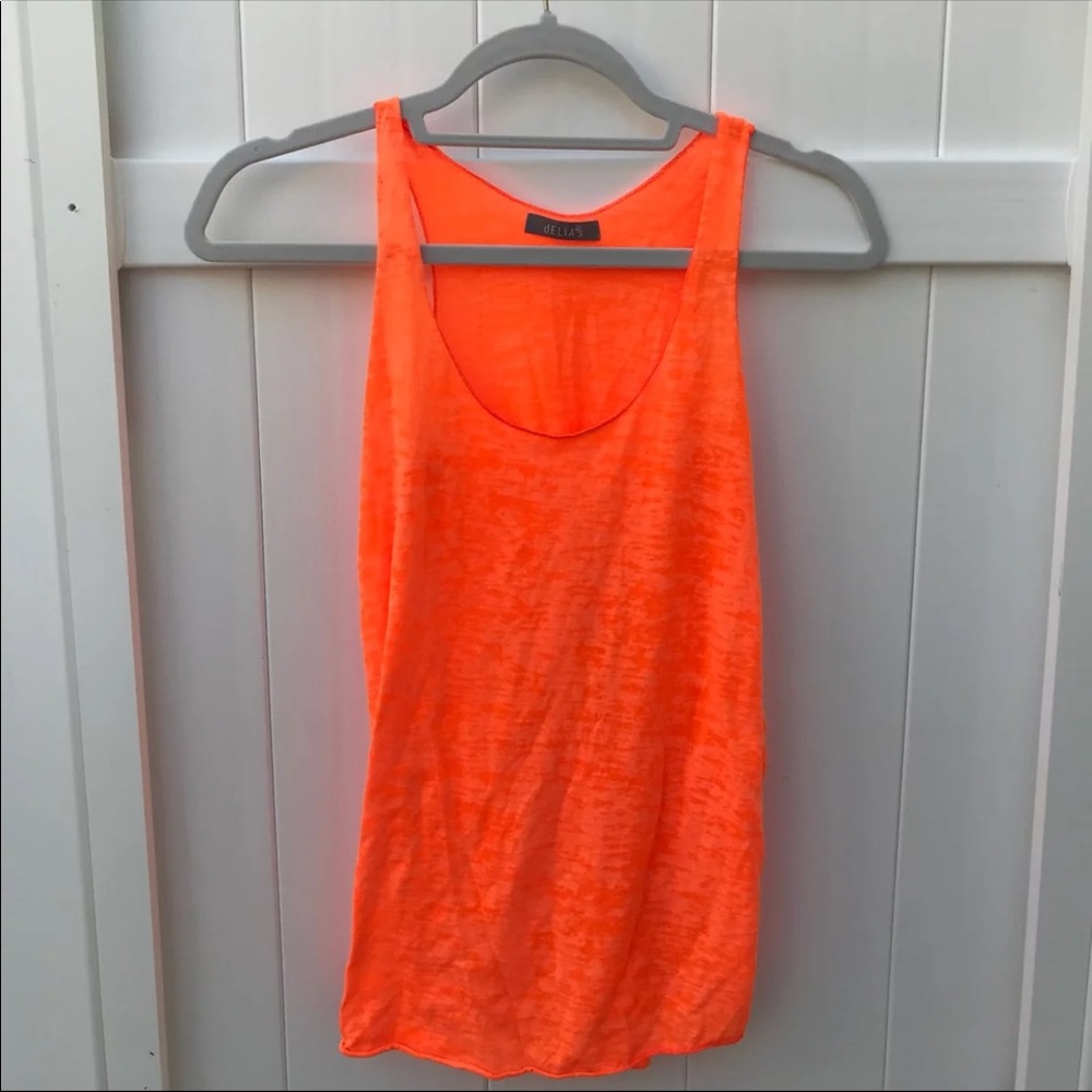 Orange Tank Top
